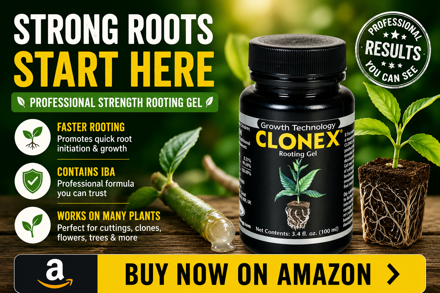 Clonex best rooting gel hormone
