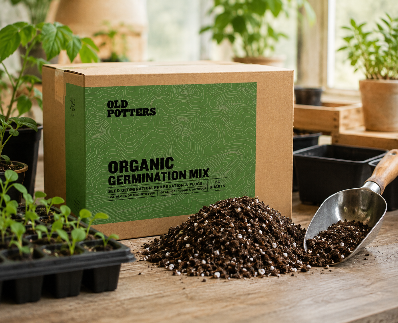 Organic germination mix