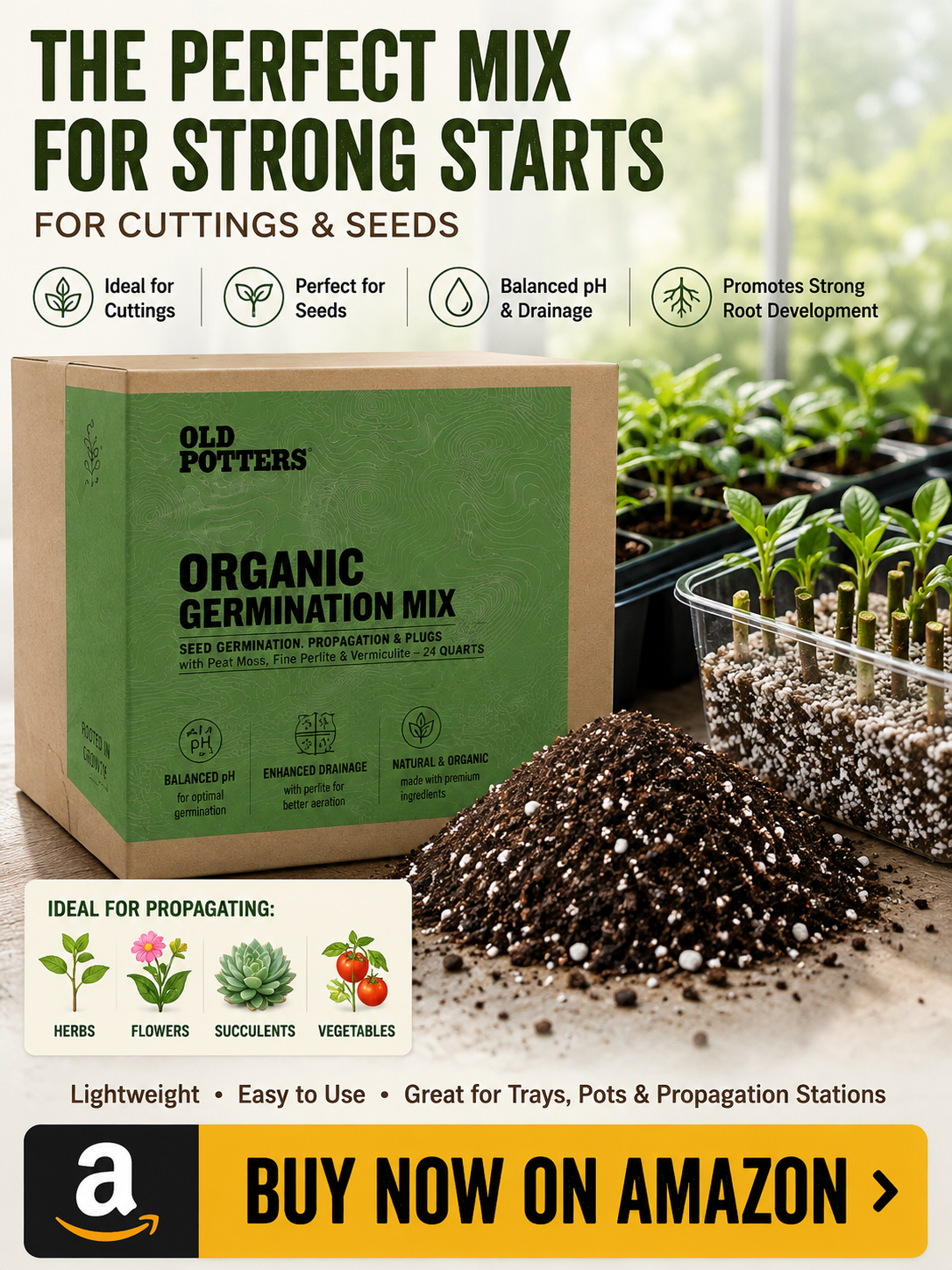 Best seed starting mix on Amazon